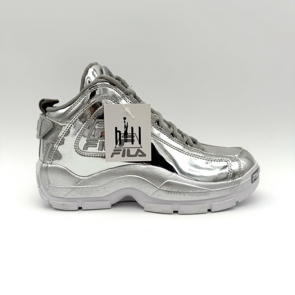 Fila Shoes - NWOB New Fila Grant Hill 2 Metallic Silver Men's 9 Women's 7 1/2 Shoes Sneakers
